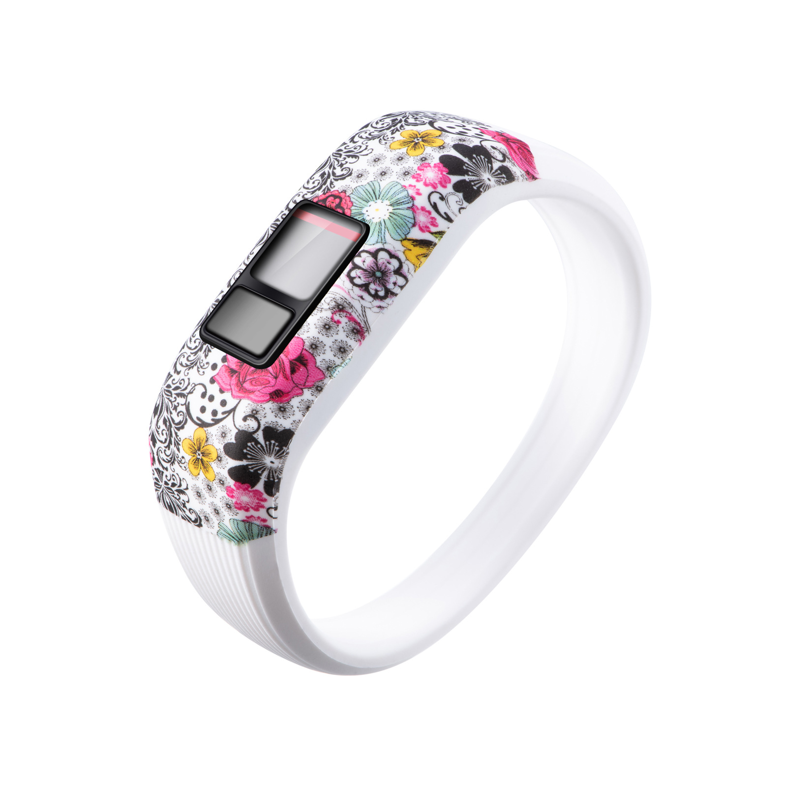 Suitable for Garmin Vivofit JR2 buckless wristband Garmin Vivofit3 children's silicone multi-color wristband undefined