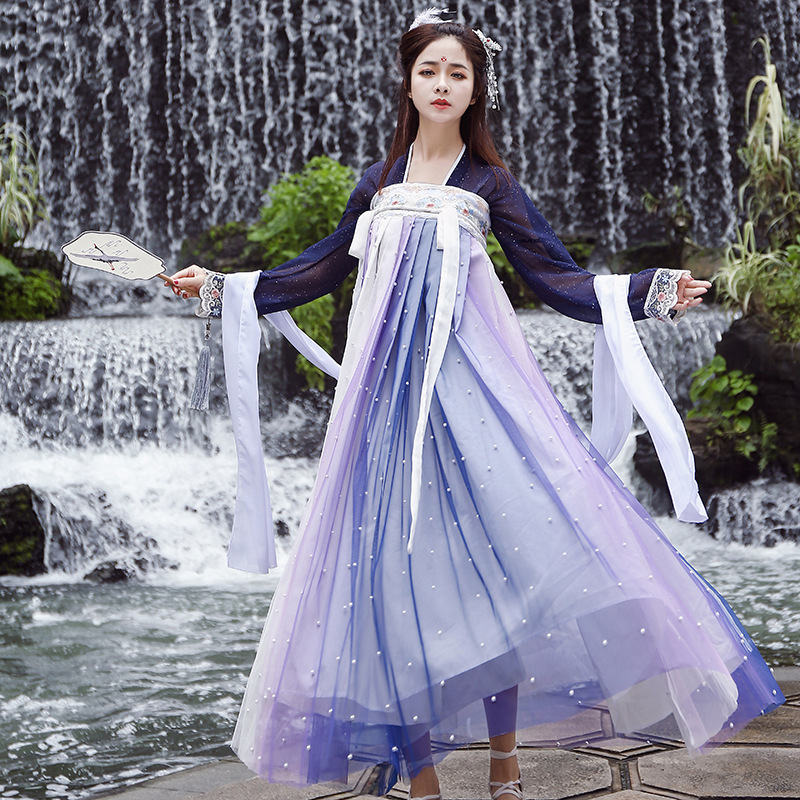 Star Hanfu student full chest ruskirt Princess Gu Gu Chao FAIRY DRESS Han elements
