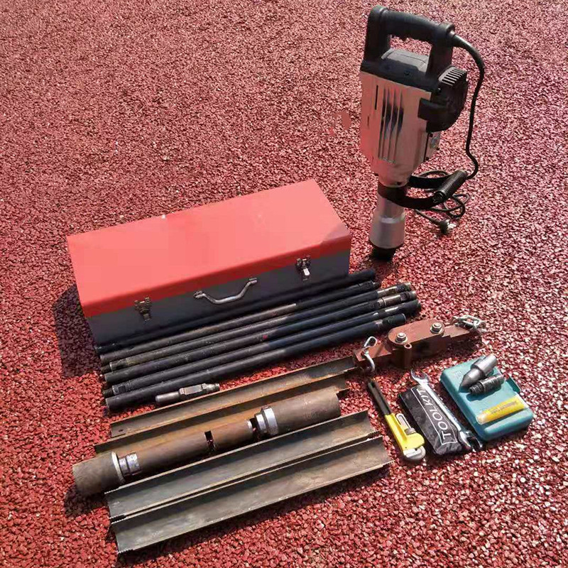 厂家现货 地质勘探科研土壤取样钻机电动土壤采集器 小型取土设备