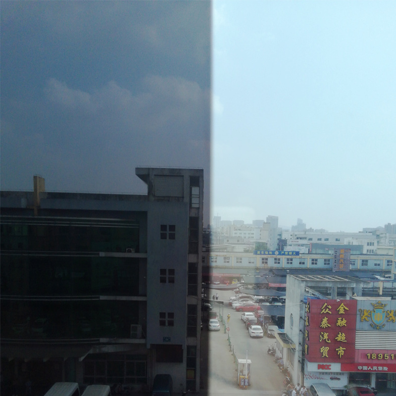 供应VS-K18双向透视玻璃贴膜建筑玻璃贴膜窗户隔热膜