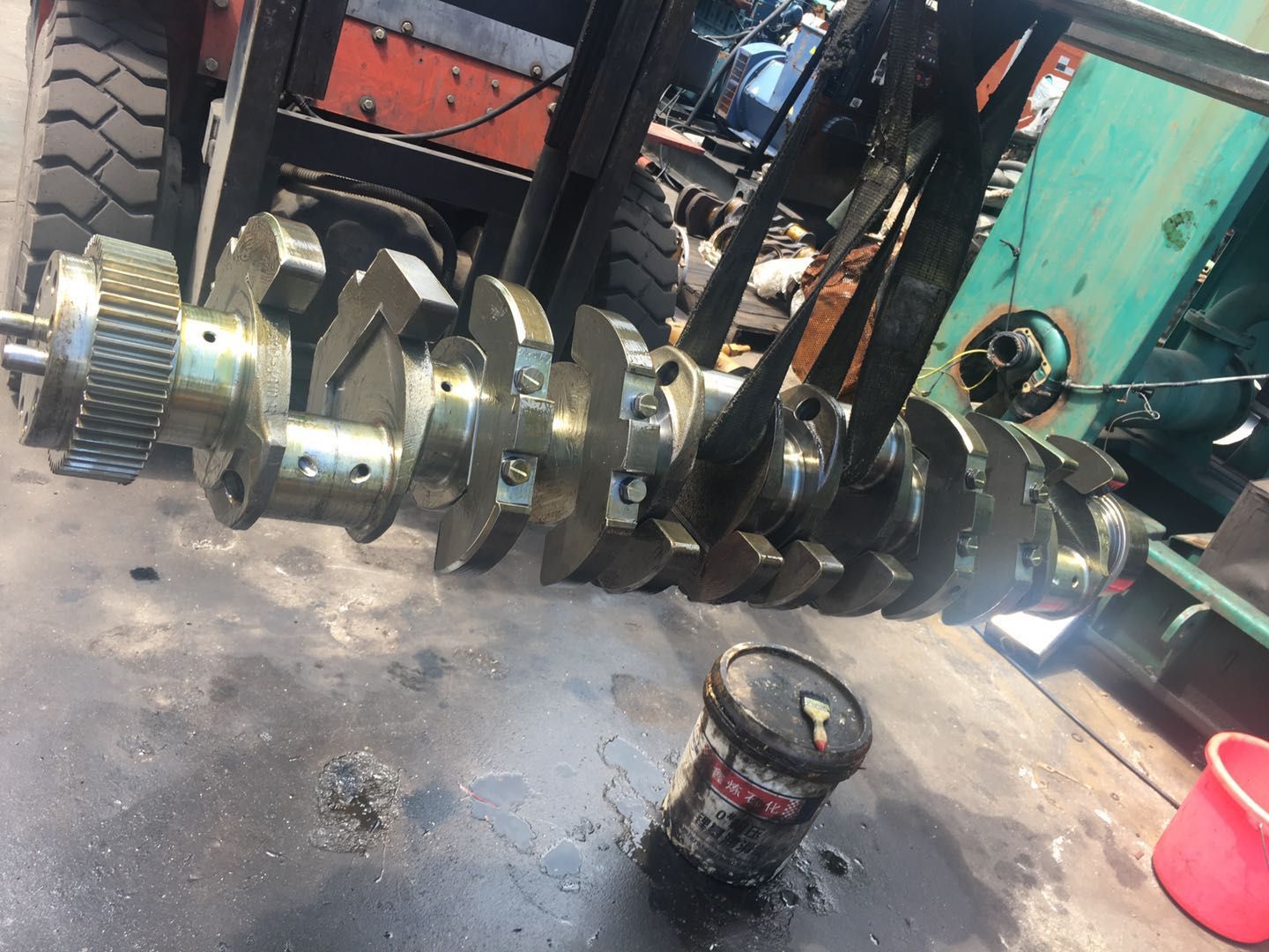 供应三菱S12A2-PTA柴油发动机曲轴32620-11091