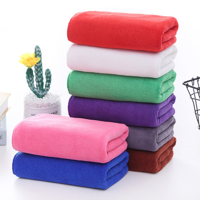Fibrils Beauty towel 35*75 thickening water uptake Clean towels Car Wash Cleaning towel wholesale customized