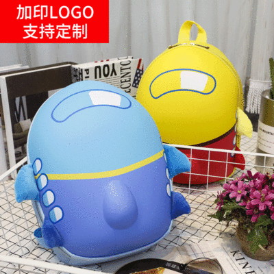 2020 Spring new pattern Cartoon lovely knapsack Children's bags kindergarten EVA printing schoolbag customized logo