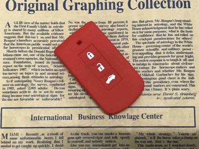 Silicone Key Set, Static Rod/Key Bag - 3-key-red-dedicated