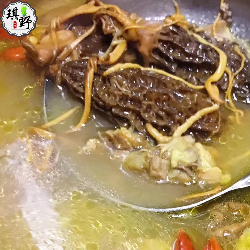 羊肚菌幹貨批發山珍食品 壹件代發100克 微商淘寶貨源野生食用菌