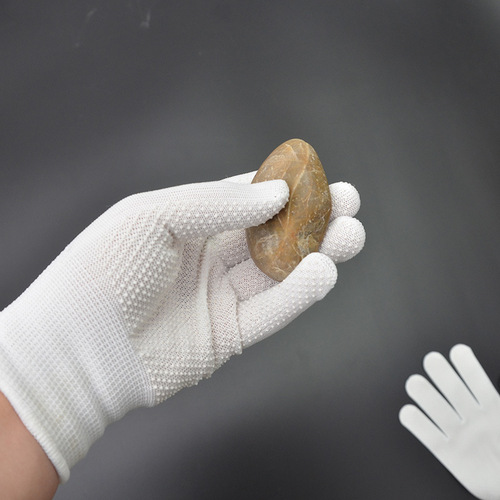 Wholesale outdoor breathable anti-slip granular silicone climbing and cycling nylon gloves summer thin style with elastic