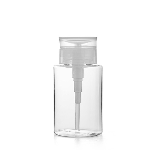 petg pressure take bottle transparent makeup remover water bottle toner bottling 100ml plastic bottle travel cosmetic bottle
