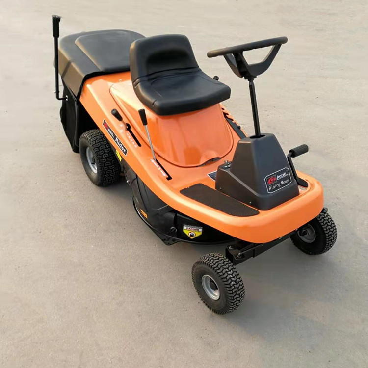 乘坐式杂草收集箱 草坪修剪机 单人驾驶高尔夫球场剪草机