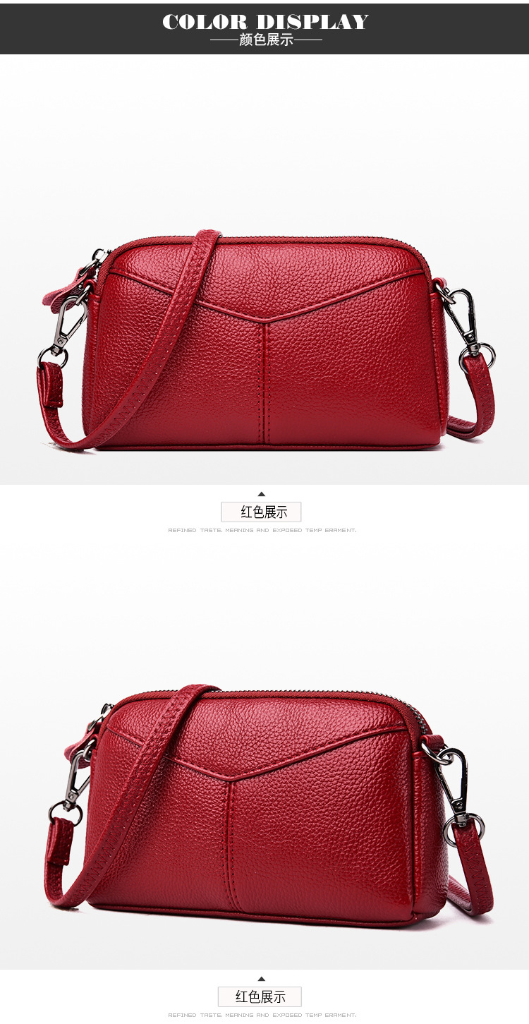 Wholesale Fashion Solid Color Clutch Shell Messenger Bag Nihaojewelry display picture 5