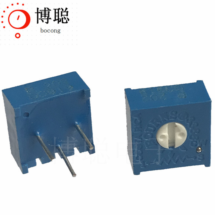 ����ֱ�����ܿɵ���λ�� 3386P��Ȧ�ɵ� 100R-2M