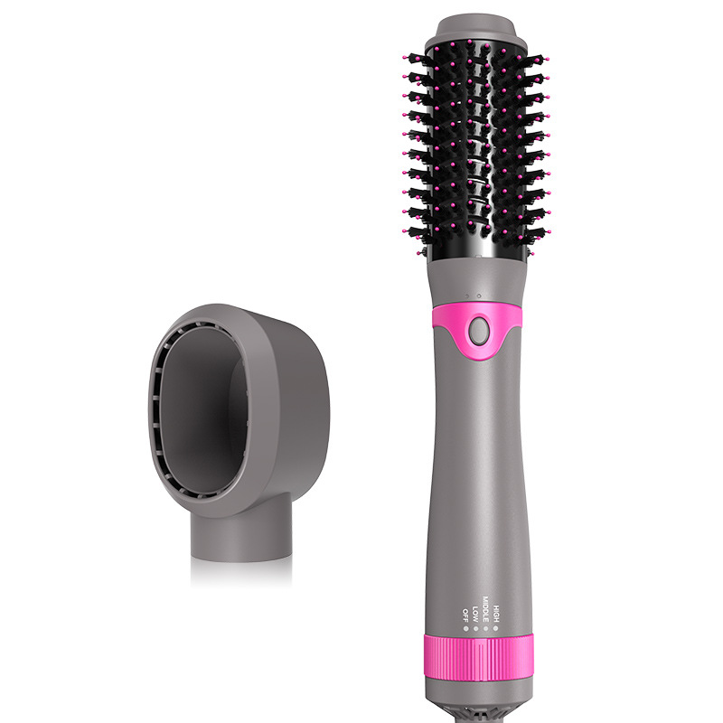 工厂直销多功能吹风梳吹风机 电吹风梳卷发梳卷发棒直发器热风梳