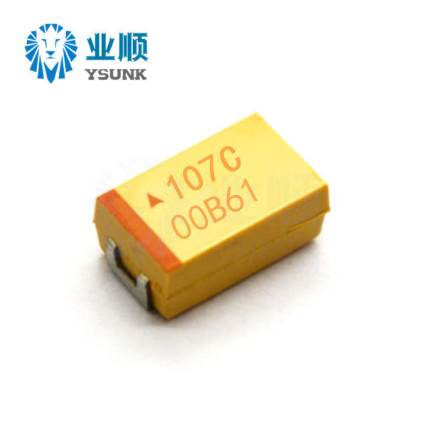 国产 贴片钽电容107C 100UF 16V D型 7343 10%  胆 LED 主板电源