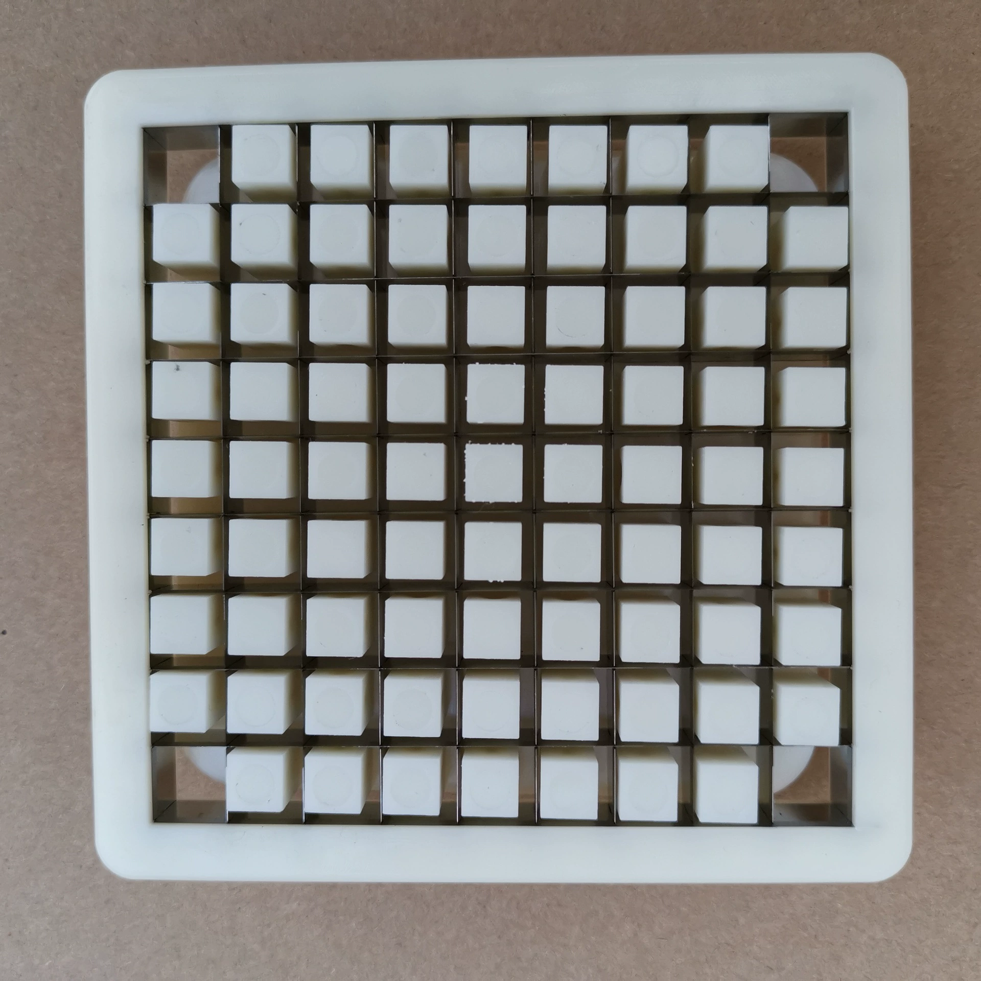 Лезвие резака картофельных чипсов 12*12 бытовое коммерческое вертикальное электрическое лезвие машины для картофельных чипсов из нержавеющей стали