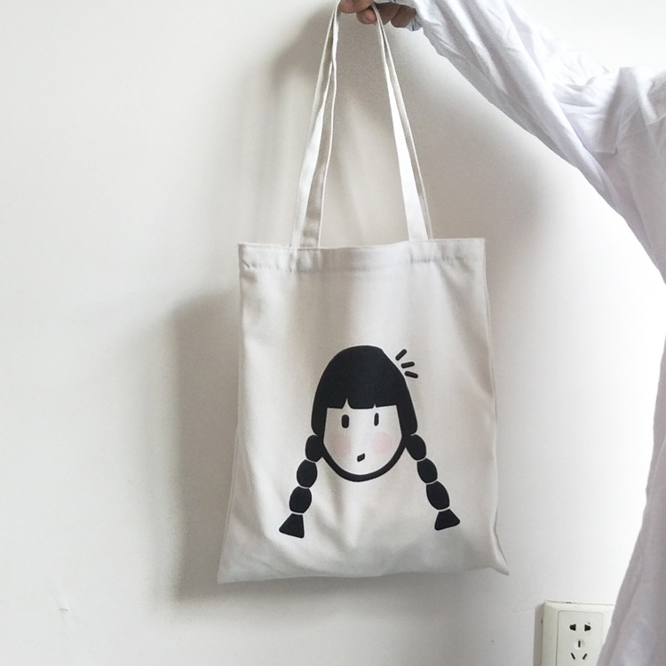 Nuevo bolso de lona fotosensible cambiante del color de las mujeres hombro portátil japonés y coreano lindo artístico fresco japonés ins bolsa de lona