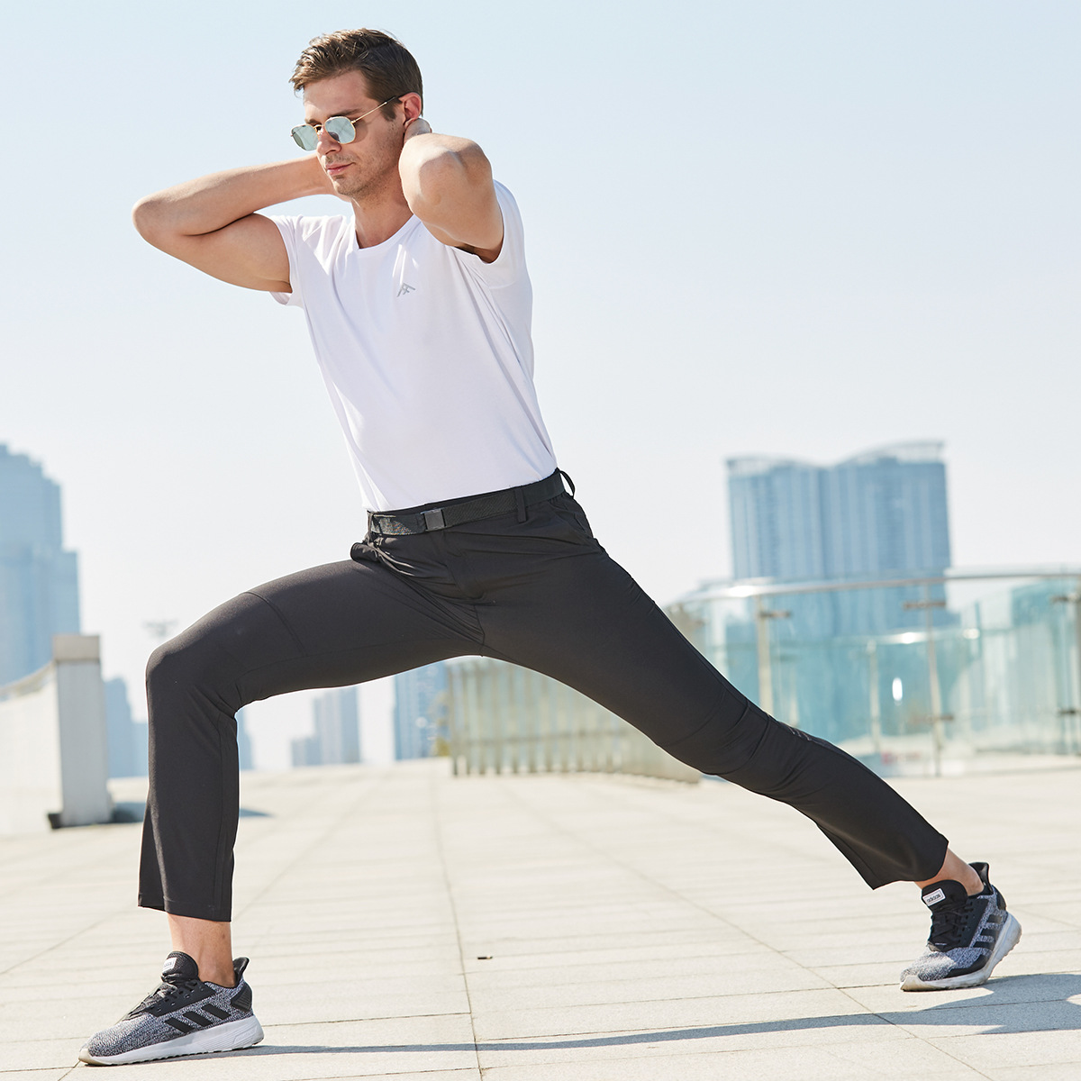 Quick dry summer thin climbing travel breathable trousers