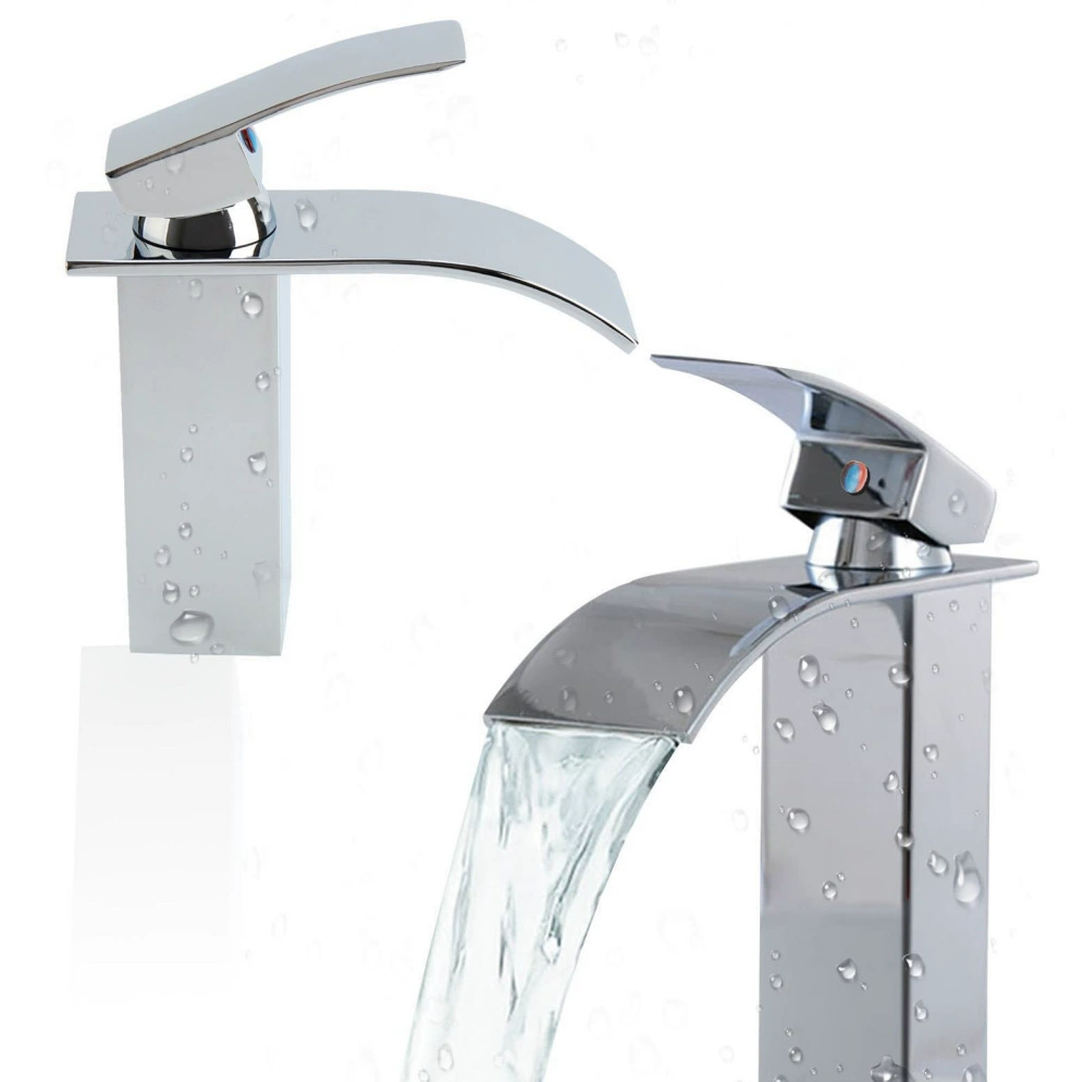 Кран для бассейна с одним отверстием Кран с медным хромированным кран