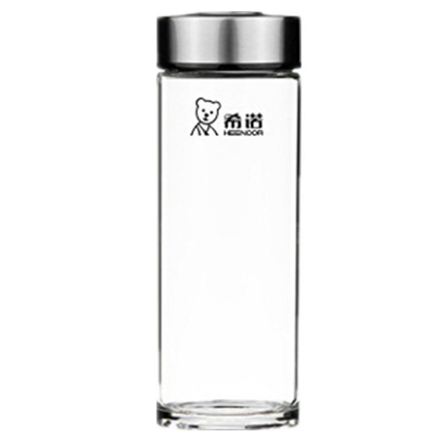 希诺单层玻璃杯XN-6015/6016/6017商务礼品杯LOGO男女水杯定制