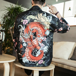 (Wholesale), summer fashionable trend retro trench coat, cardigan, jacket, Chinese style