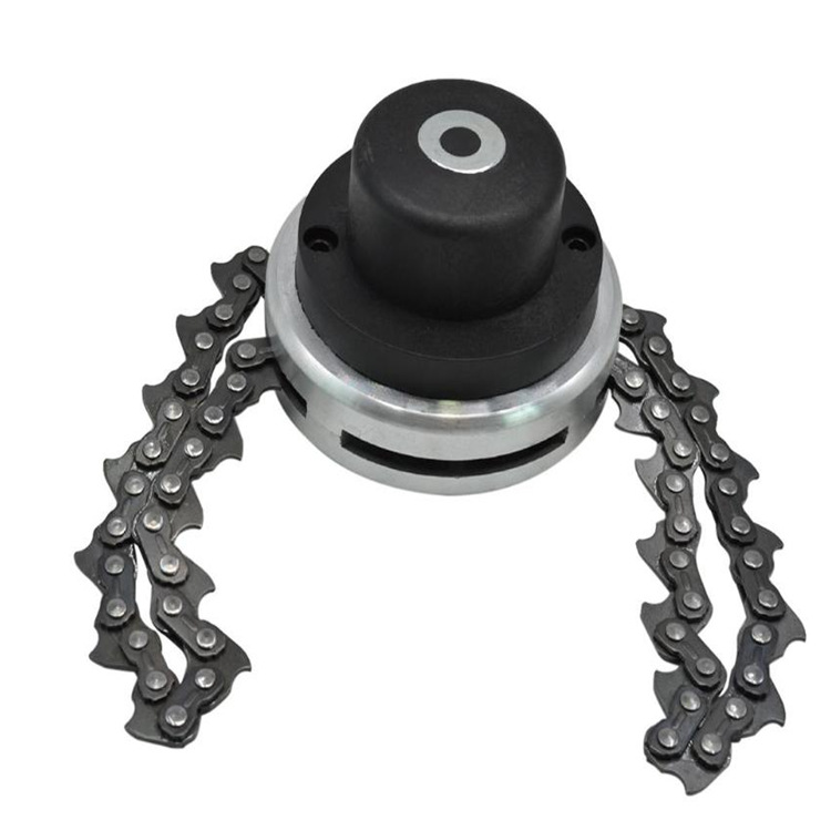 割草机打草头链条款耐磨无绳割灌机除草打草机工作头链条打草头