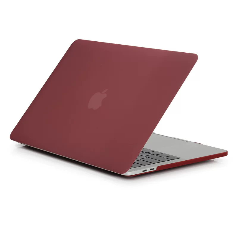 Apple, compatible laptop, cream matte protective case, 16 inch