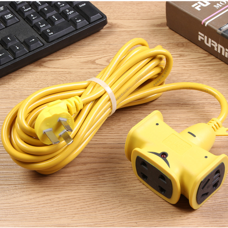 厂家直销14孔5米带线 防爆多功能 电源插座 智能大功率插排接线板