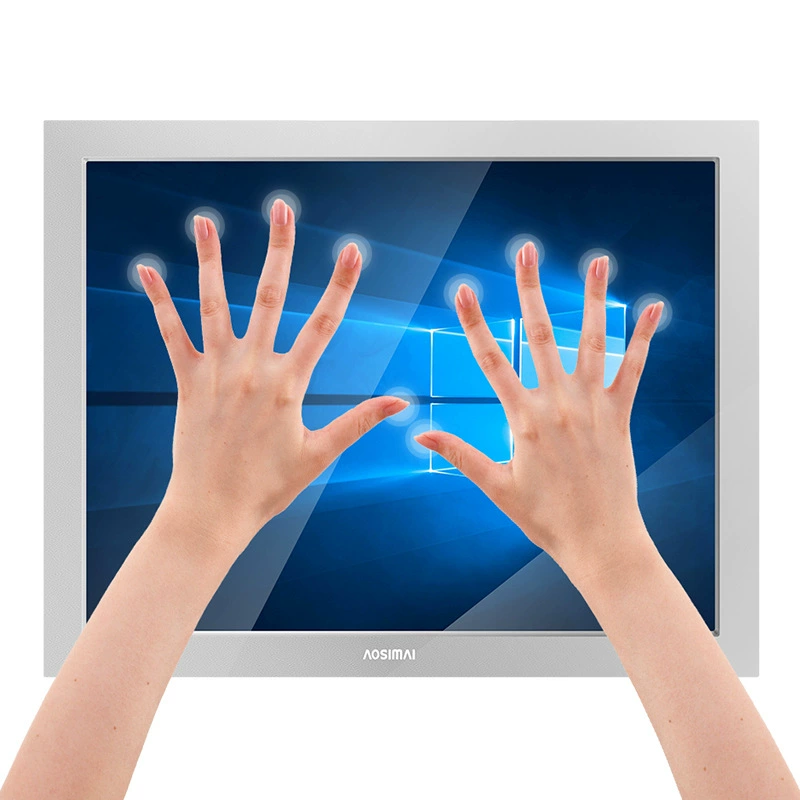 Промышленный сенсорный встроенный LCD-дисплей, оборудование, 12 дюймов, 10 дюймов, 15,6 дюймов