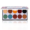 Eye shadow, brush, eyeshadow palette, set, 10 colors