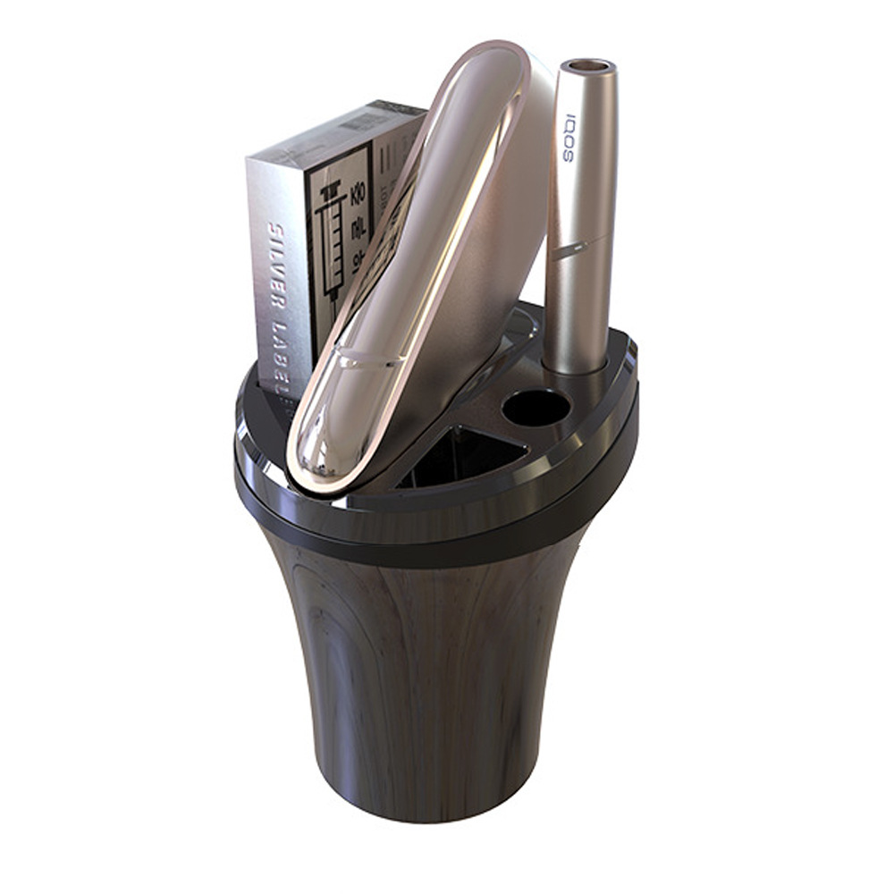 厂家私模Type-C接口防火材料杯充iQOS 3.0充电器Smokefree 烟灰缸|ms