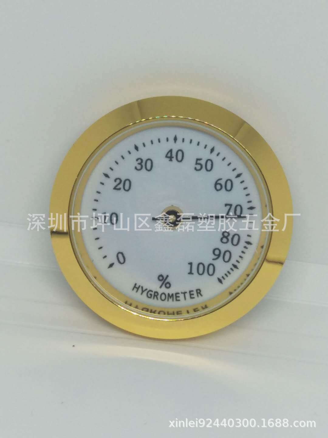 厂家菜棚测湿度金属指针式温湿度计   家庭数字显示温湿度计 雪茄