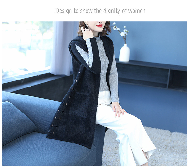 Gilet femme HIRONDELLE CHRYSALIDE en Tricot - Ref 3317319 Image 15