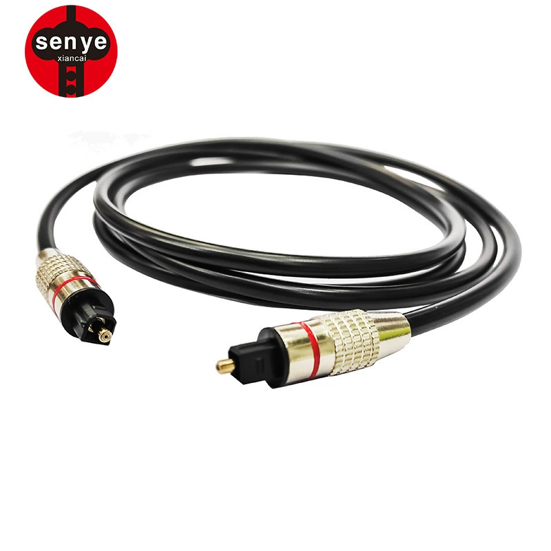 10 м цифровой оптоволоконный аудиокабель OD6.0 оптоволоконная проводка SPDIF световой конвертер линия квадратный разъем