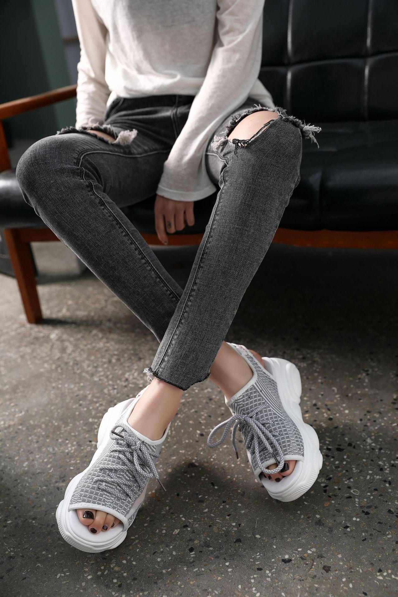 Chaussures été pour femme en Composé - Ref 3346949 Image 36