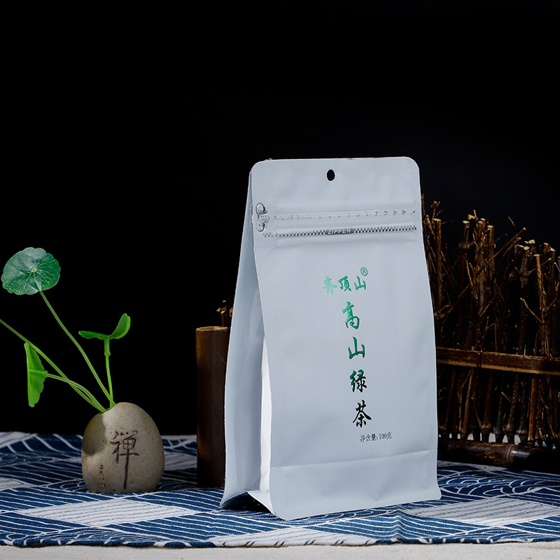 Origin goods supply 2020 newly picked and processed tea leaves Alpine Green Tea Bagged 100g Mingqian Alpine Green Tea wholesale Green Tea