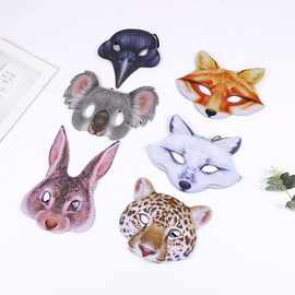 毛毡面具 厂家疯狂动物城朱迪兔子儿童尼克狐狸玩具表演面罩面具