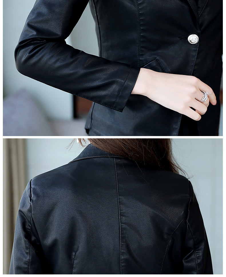 Veste cuir femme en PU - Ref 3333426 Image 29