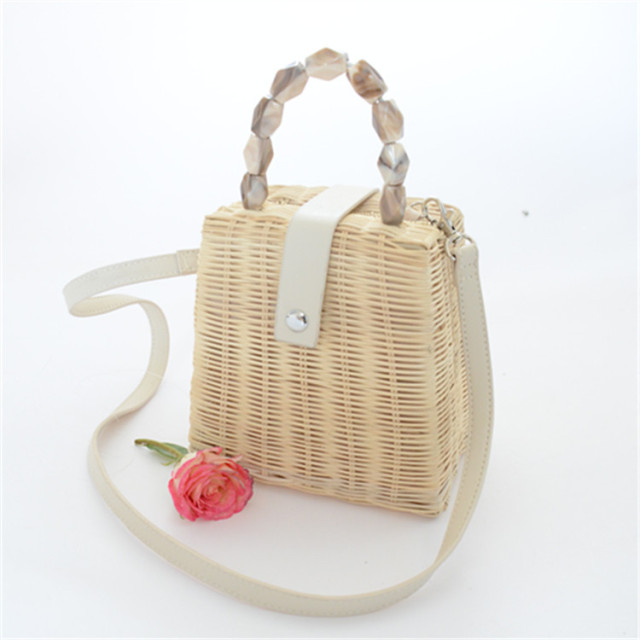 new vine straw woven handmade holiday travel fashion bag