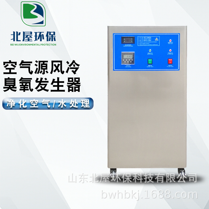 廠家直銷移動式風冷臭氧發生器BWL-AF-20G銀行臭氧消毒機水處理