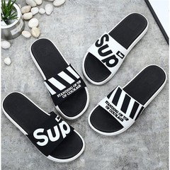 【Dropshipping】Korean Style Men's Summer Fashion Personality Anti-slip Couple's Outdoor/Indoor Slip-on Slides