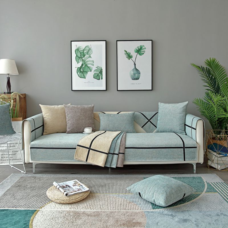 厂家沙发垫批发 防滑四季通用组合沙发套 纯色现代家用沙发垫