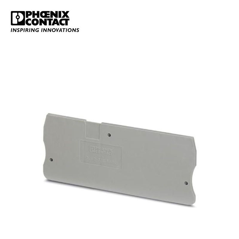 菲尼克斯 端子附件灰色端板 - D-ST 6-TWIN - 3036767