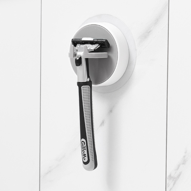 Gancho de etiqueta multifuncional [Caja de color] Baño Cocina enchufe rack de almacenamiento sin clavos fuerte sin costuras gancho de la etiqueta