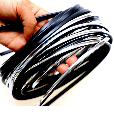 Car door bumper strip bright Qapı və bamper qoruyucu zolaqlar - plating-silver-5-m-price