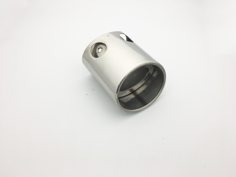 9008 applicable to the tail throat modification free passenger Tida tail throat old civic tail throat stainless steel exhaust pipe