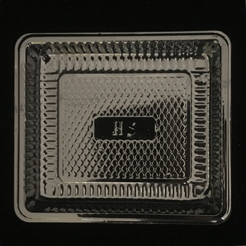 吸塑厂家定制单格豆饼吸塑托PET食品托盘可印LOGO塑料吸塑包装盒