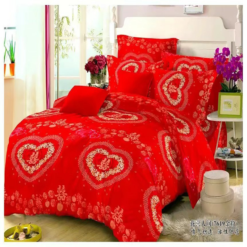 Manufactor wholesale thickening Botany Cashmere Quilt Quilt cover Go to the market Stall Bedclothes Jet Weaving Reactive dyeing