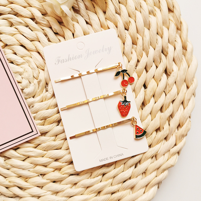 20g Weight Hair Pins, Hair Clip Hair Accessories Type 1 Set Quantity Daily Occasion Metal Material Starry Sky, Fruit, Starfish, Whale Pattern All Seasons Season Women's Gender Cute, Sweet, Korean Style Style Cute Sweet Korean Style Women's Starry Sky Fruit Starfish Metal Hair Pins Hair Clip 13