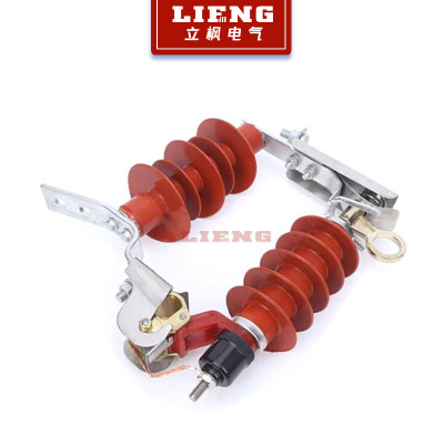 跌落式可卸式hy5ws氧化锌避雷器 HY5WS-17/50DL安全防护避雷器|ru