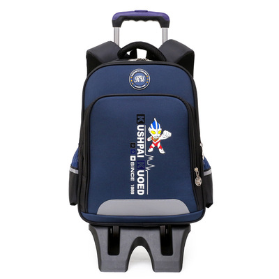Manufactor Direct selling new pattern Trolley bags pupil Two to Sixth grade girl Removable waterproof Backpack