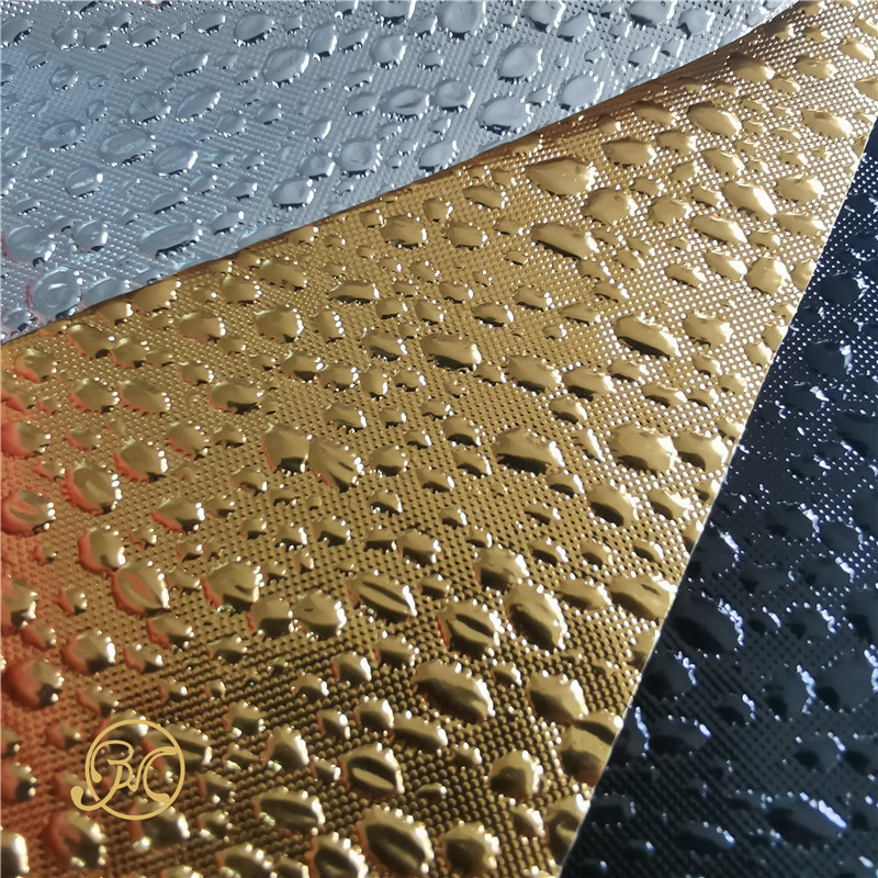 彩钢瓦保温隔热膜 保温隔热PVC膜 压花铝箔 PVC铝箔膜