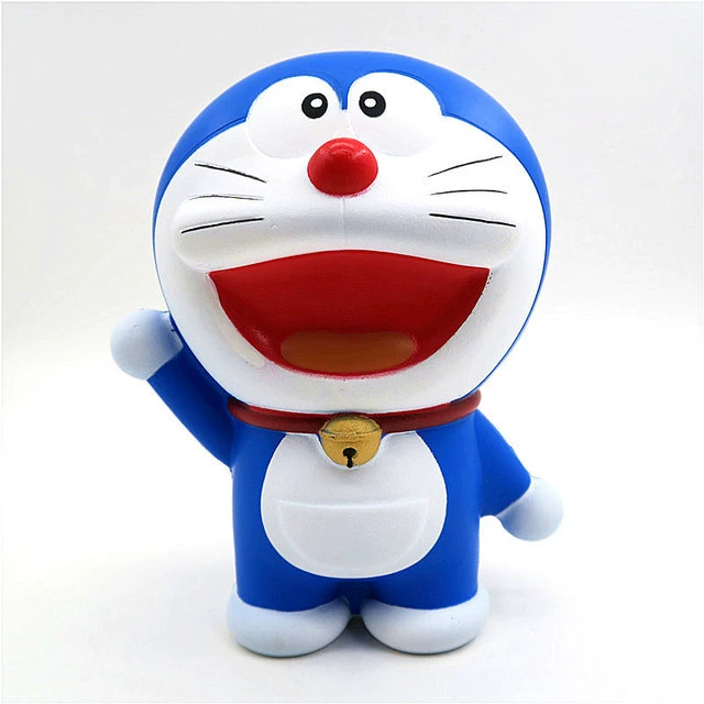 Squishy Toy Doraemon custom polyurethane realistic slow-rise, soft 20g